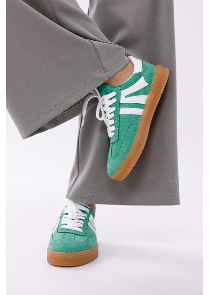 Kadın Sneaker Bağcıklı Düz Ortopedik Taban Günlük Rahat Spor Ayakkabı fırsatları