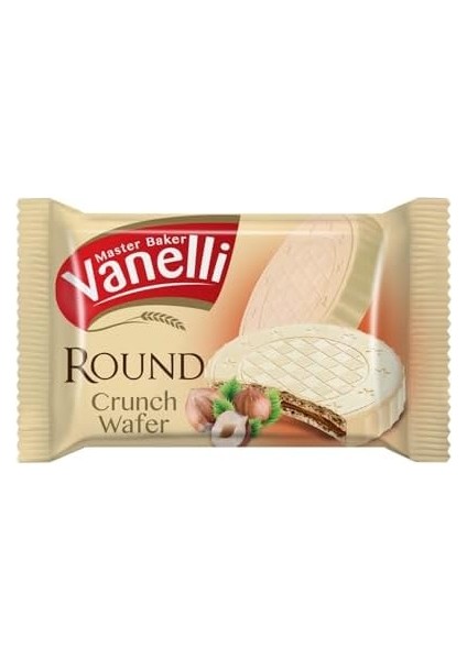 Vanellı Round Çıtır Gofret (20GR*24)