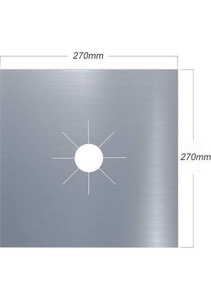 5 Adet Ocaklar Için Koruyucu Ped Alüminyum fiyatları