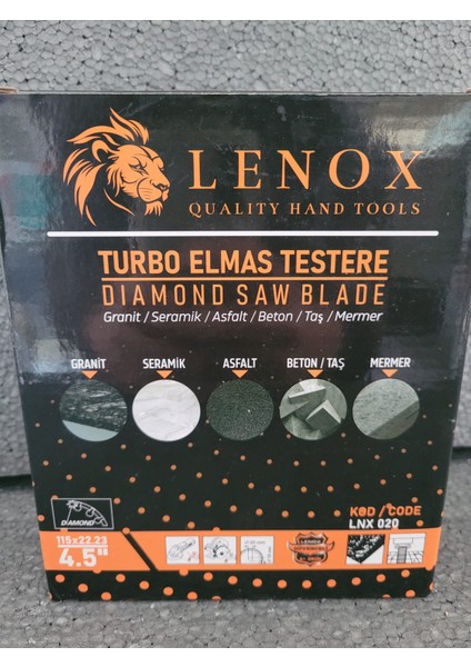 Turbo Elmas Testere 115 mm × 22,2 mm – Beton, Seramik ve Doğal Taş Için Yüksek Hızlı Kesim fiyatları
