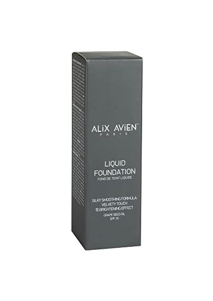 Güneş Koruyucu SPF35+ Nemlendirici Etkili Kremsi Likit Fondöten - Liquid Foundation 302 Ochre Beige