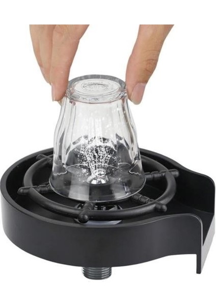 Yüksek Basınçlı Otomatik Bardak Yıkama Aparatı Mutfak Lavaboları Için Hızlı Kupa Durulayıcı indirimleri