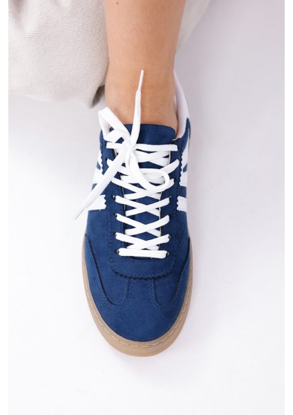 Kadın Sneaker Bağcıklı Düz Ortopedik Taban Günlük Rahat Spor Ayakkabı modelleri