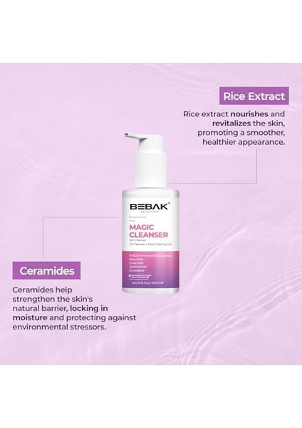 Bebak Pharma Magic Temizleyici 200 ml modelleri