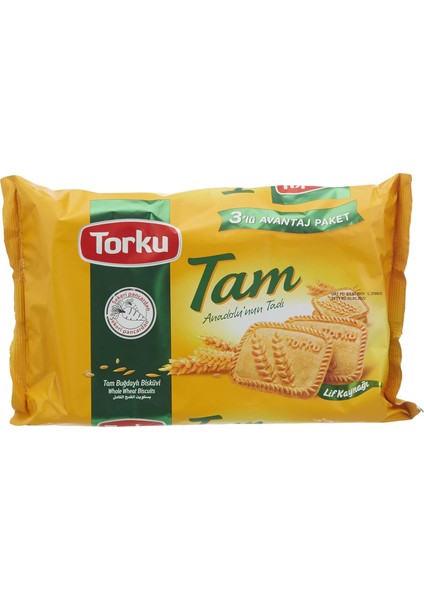 Torku Tam Buğdayli 3-Lü Bisküvi 131 gr