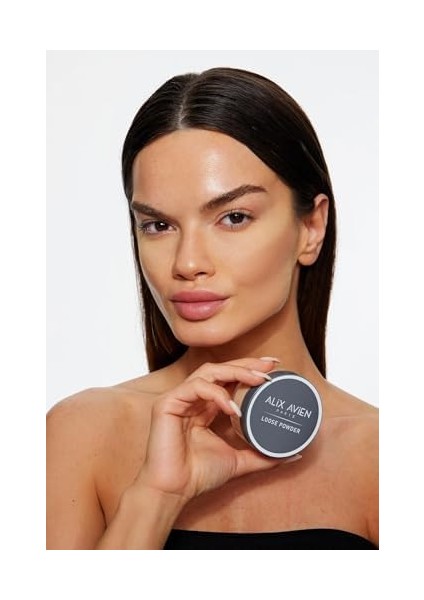Alıx Avıen Ipeksi Toz Pudra - Sabitleyici Etki Mat Bitiş - Loose Powder 04 Desert Sand