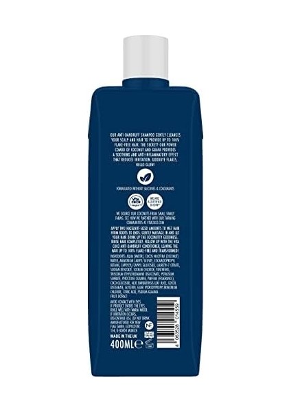 Vita Coco Coconut Scalp Shampoo 400 ml (Hassas Saç Derisi,kepekli Saçlar Için Şampuan)
