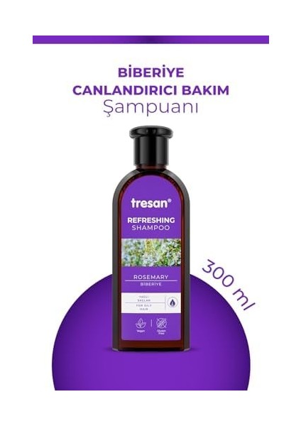 Tresan Biberiye Canlandırıcı Bakım Şampuanı 300 ml fiyatları