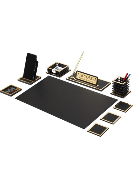 Nova Sümen Takımı 9 Parça Siyah