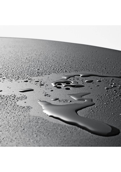 Lackö Masa ve Sandalye Seti Gri Mindersiz 2 Sandalyeli