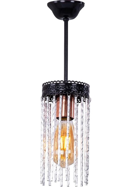 Lina Tekli Siyah Avize