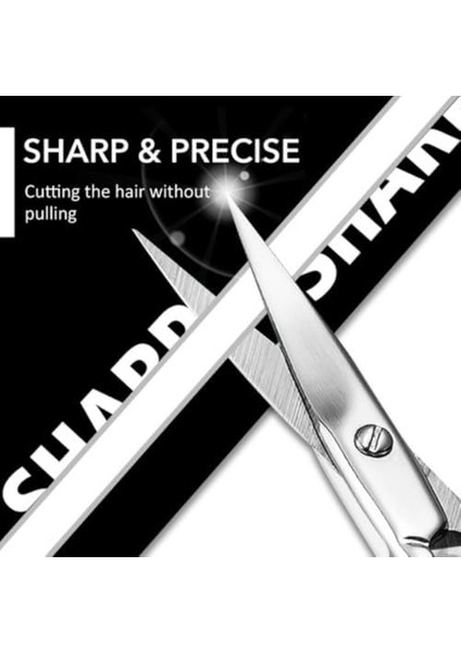 Jouis Burun Makası Bıyık Kaş Makası, Paslanmaz Çelik, Yüz ve Bakım Makas (Kaliteli) Garantili modelleri