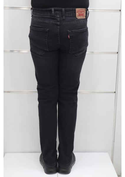 Fistan Store Erkek Füme Yüksek Bel Rahat Kesim Boru Paça Jean Pantolon modelleri