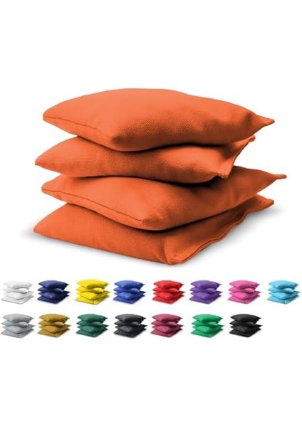 Cornhole Resmi Fasulye Torbası Oyun Torbaları, 4’lü Set, Tüm Hava Koşullarına Uygun, Renkleri Karıştırın ve Eşleştirin fiyatları