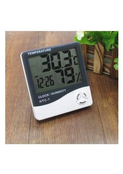 Duvara Asılabilen Saatli ve Nem Ölçer Termometre Higrometre modelleri