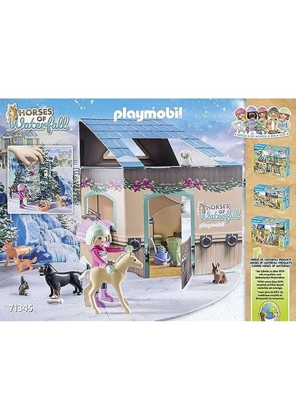 Takvimi, Atlar 71345 Kızak Yolculuğu, Şelale Atları Takvimi, Sürprizlerle Zamanı, 4 Yaşından Büyük Çocuklar Için Oyuncak modelleri