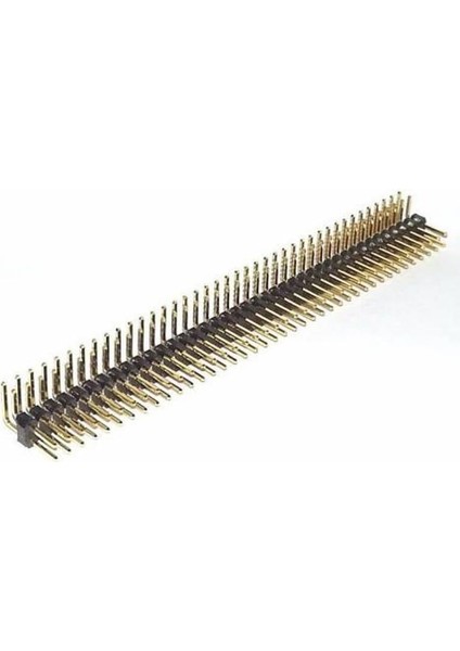 20 Pin (2X10) 2.54MM Erkek Pin Header Tht 90 Derece