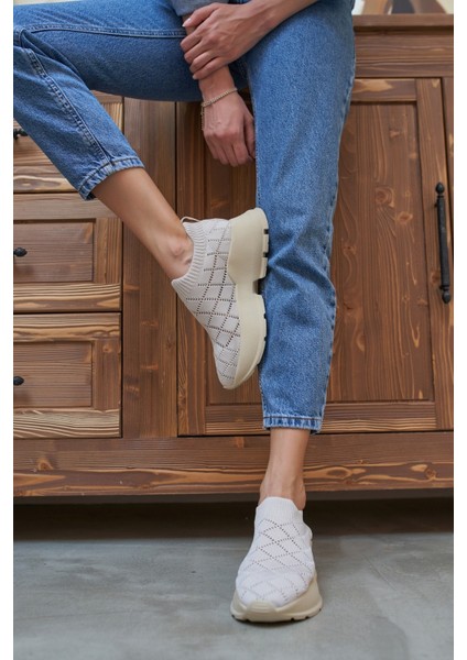 Alice Kadın Sari Trıko Sneakers fiyatları