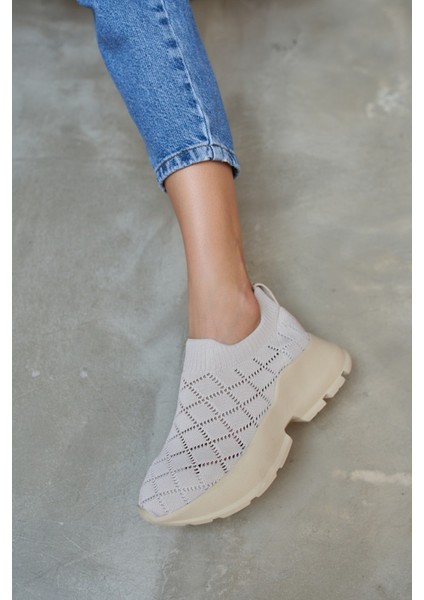 Alice Kadın Sari Trıko Sneakers indirimleri