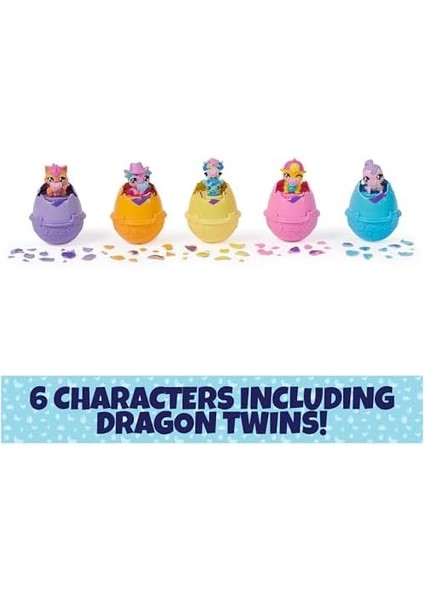 Canlı, Pembe ve Sarı Yumurta Karton Oyuncak, Kendinden Kuluçka Yumurtalarında 6 Mini Figürlü, 11 Aksesuar, Kız ve Erkek Çocuk Oyuncakları 3 Yaş ve Üzeri modelleri