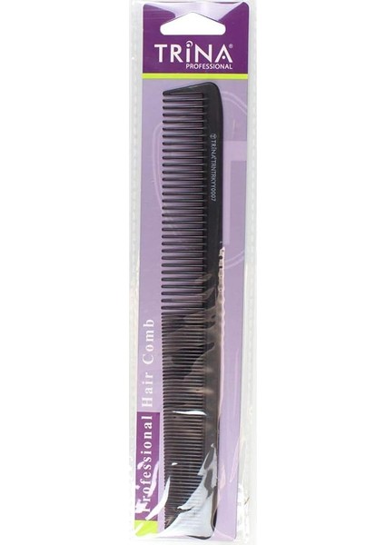 Trina Profesyonel Tarak (Siyah)