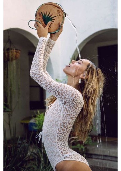 Kadın Dantel Body L/xl