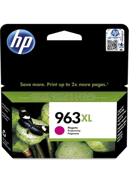 Hp 963XL Yüksek Kapasite Magenta Kırmızı Kartuş 3JA28A