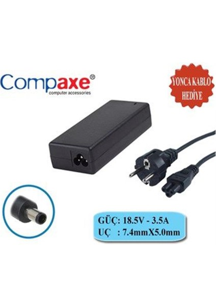 Compaxe CLH-351 Hp 19V 3,42A 5,5-2,1 Hp Notebook Adaptörü