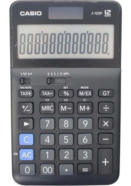 Casio J-120F 12 Hane Masa Üstü Hesap Makinesi