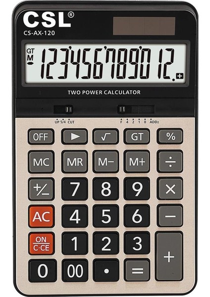 Csl CS-AX-120 12 Hane Masa Tipi Hesap Makinesi