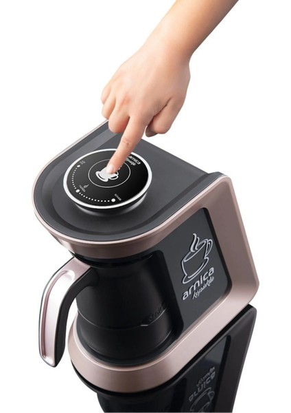 Köpüklü Pro Türk Kahve Makinesi Rose IH32040