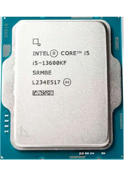 Intel Core I5 13600KF Tray 3.50GHZ 24MB125W LGA1700 (Grafik Kart yok, fan yok) Kutusuz Işlemci