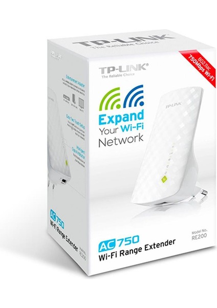 Tp-Link RE200 750 Mbps Wifi Range Extender-Menzil Genişletici AC750 fiyatları