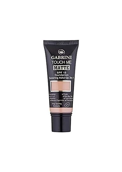 Gabrini Matte Foundation Mat Fondöten (No: 4)
