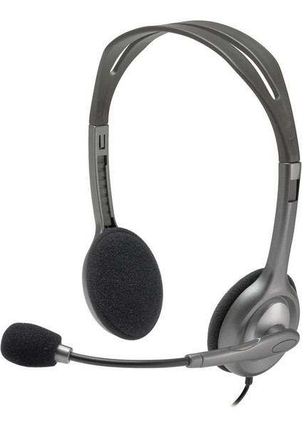 Logitech 981-000593 H111 Stereo Kulaklık Sterio Jacklı