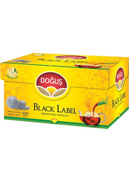 Doğuş Black Label Demlik Poşet Çay 48X3.2 gr