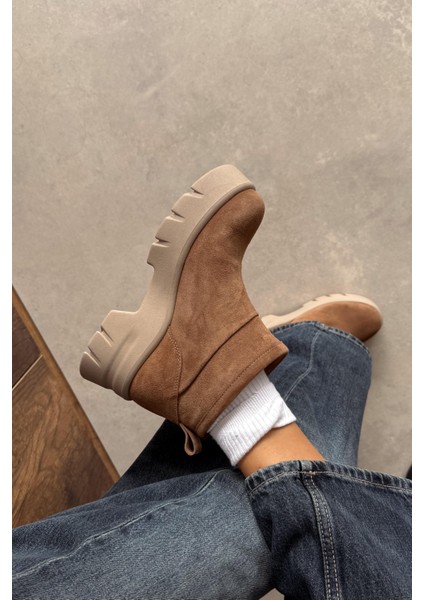 Siena Toprak Hakiki Deri Bot