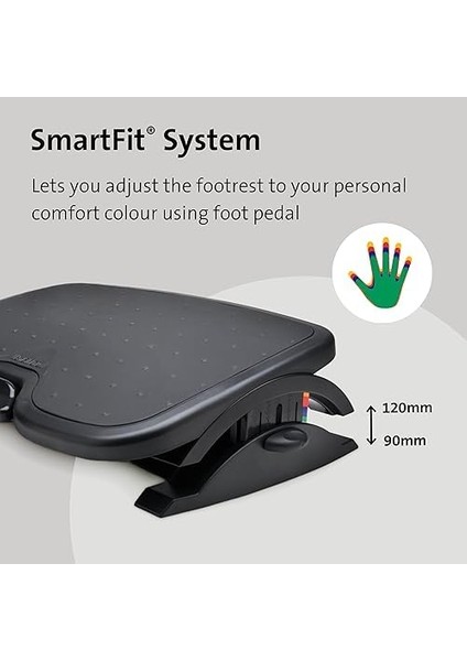 K52789WW Solemate Foot Rest Yüksekliği Ayarlanabilir Siyah modelleri