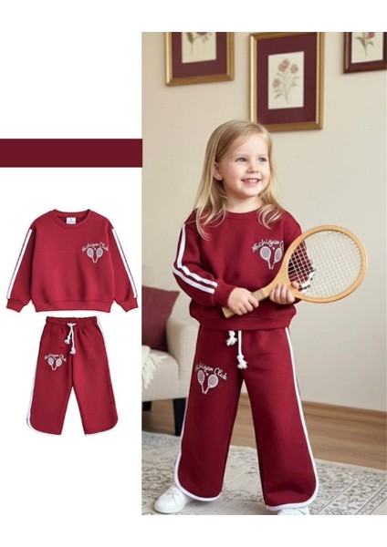 Kabartma Baskılı 3 Iplik Alt Üst Takım Süper Kalite Kumaş Paça Detaylı