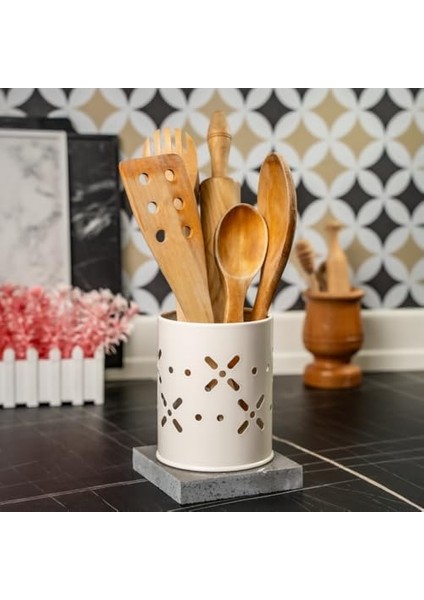 Metal Çatal-Bıçaklık Metal Mutfak Düzenleyici, Kaşıklık, Tezgahüstü Organizer, Kaşıklık LN1211K fiyatları