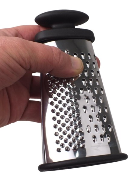 Paslanmaz Çelik Yassı Avuç Içi Mini Rende, 3 Yönlü Rendeleme Yassı Tasarım 15 * 7 * 3cm