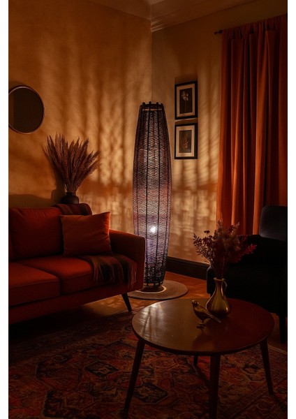 Doğal El Yapımı Lambader Bohem,ahşap,modern,rustik