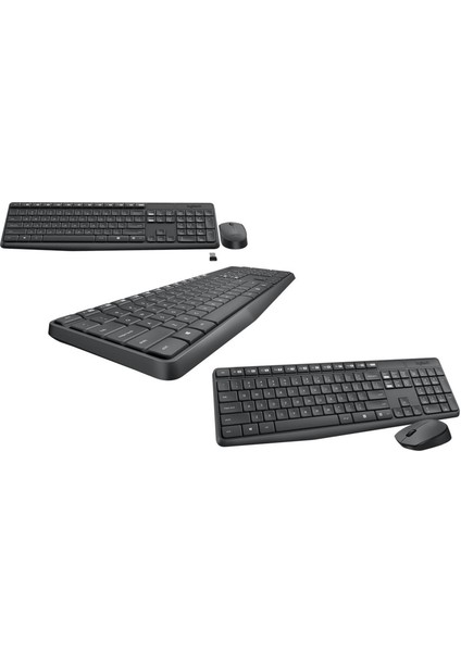 Logitech 920-007925 MK235 Kablosuz Klavye Mouse Set fiyatları