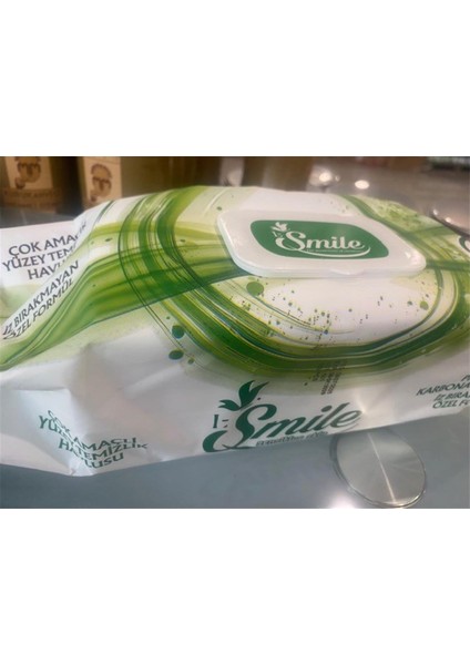 Smile 100LÜ Çok Amaçlı Yüzey Temizleme (Mop Içinde Kulanılabilir) 48 Saat Etkili (Beyaz Sabun)