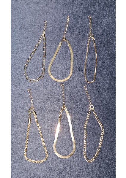 “altın Dokunuş” 6’lı Zincir Bileklik Seti fiyatları