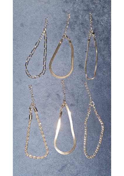 “altın Dokunuş” 6’lı Zincir Bileklik Seti fırsatları