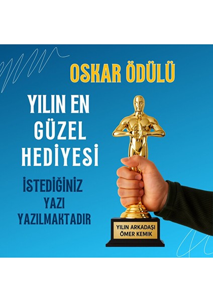 Kişiye Özel Oscar Heykel 27 cm modelleri
