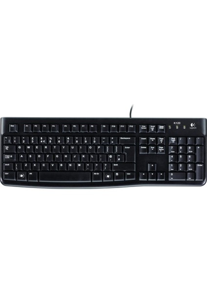 Logitech 920-002505 K120 Q USB Siyah Kablolu Klavye