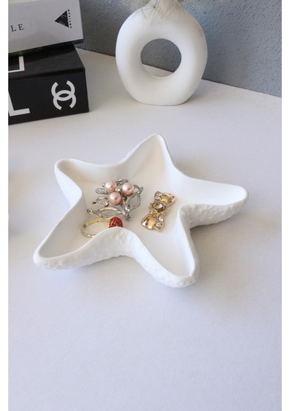 Taş Tozu Kalıbı Deniz Yıldızı Görünümlü Dekoratif Tabak, Takı Tabağı – Silikon Kalıp modelleri