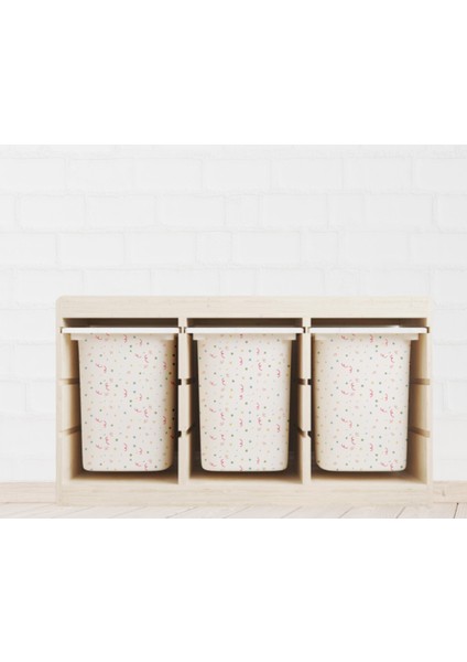 Trofast Konfeti Temalı Sticker - Çocuk Odası Oyuncak Düzenleme Etiketi - Dayanıklı Folyo fiyatları